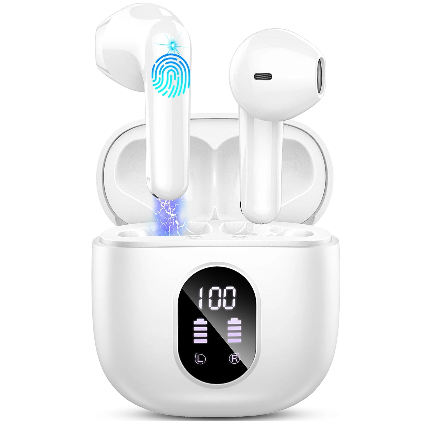 PulsePods™ Wireless Earbuds with LED Display