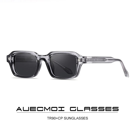 RetroRivet™ Vintage Square Sunglasses – Unisex Designer LooK