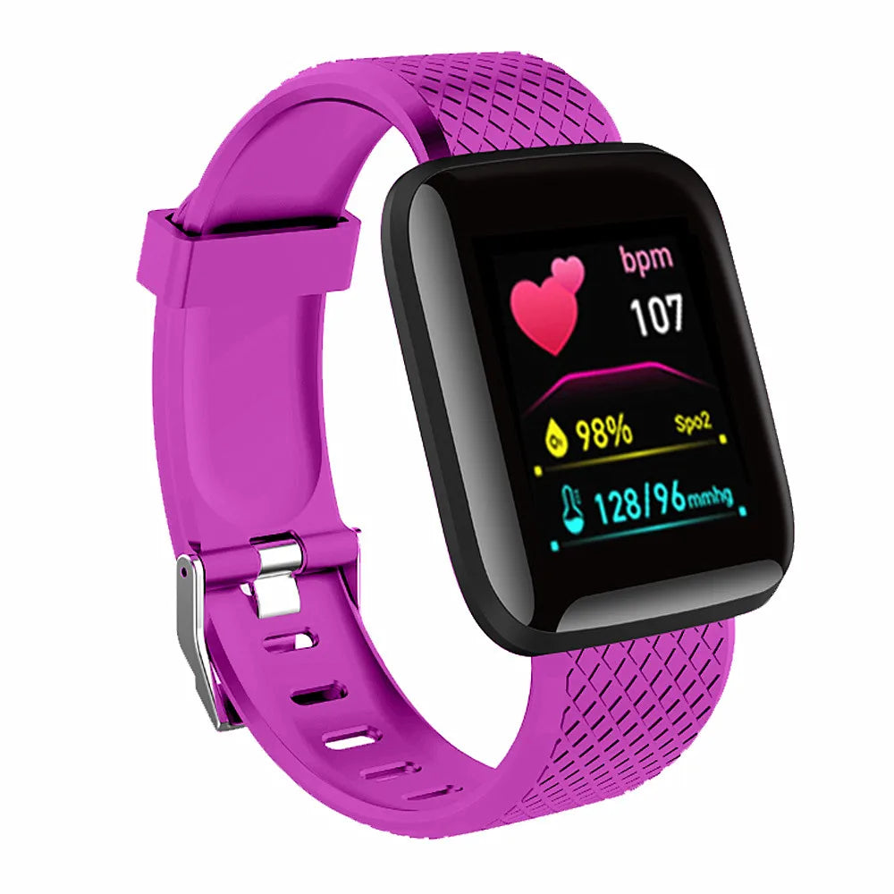 SmartFit™ Bluetooth Fitness Watch – Heart Rate, Sleep & Activity Tracker
