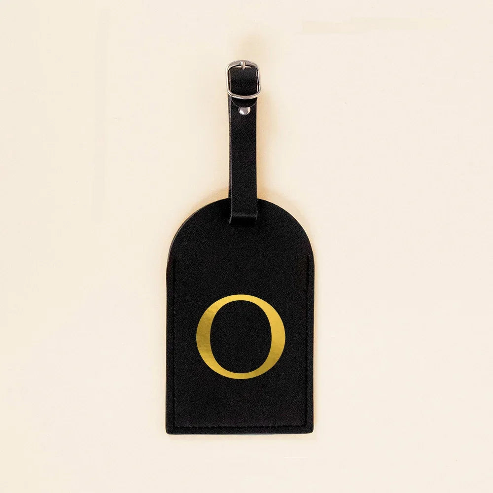 Personalized Initial Luggage Tag – Stylish Travel Accessory