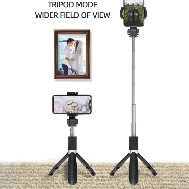 3-in-1 Wireless Selfie Stick Tripod – Your Perfect Travel Companion!