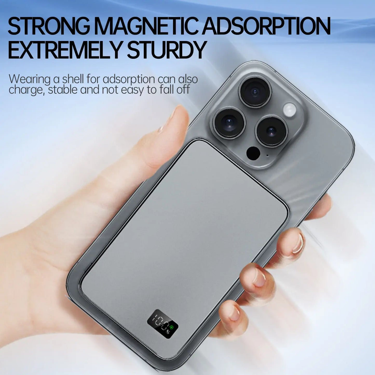 MagCharge™ Slim Magnetic Power Bank