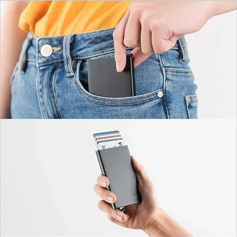 SafeSlide™ RFID Blocking Card Holder