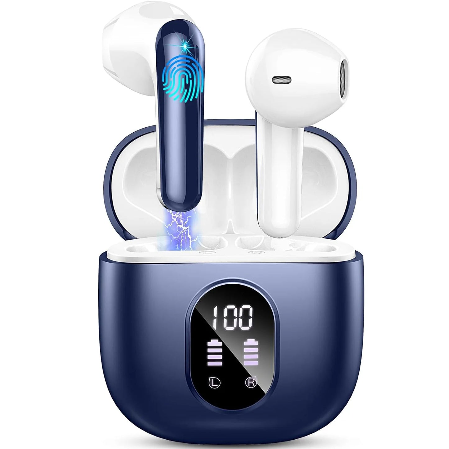 PulsePods™ Wireless Earbuds with LED Display
