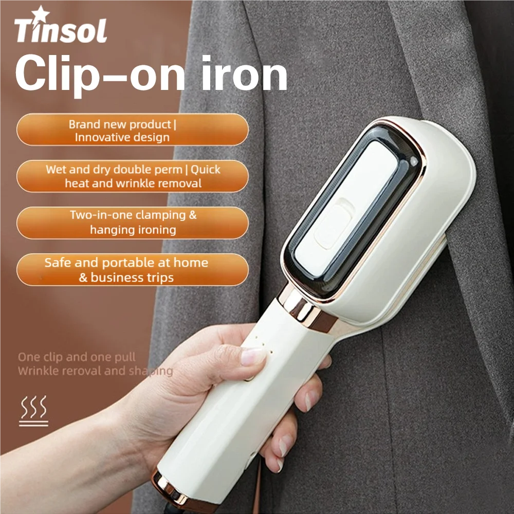 Portable 1000W Travel Steamer – Compact, Fast & Foldable Iron