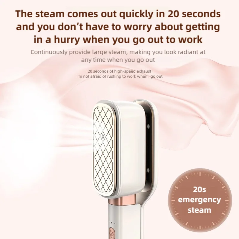 Portable 1000W Travel Steamer – Compact, Fast & Foldable Iron