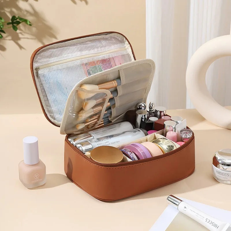 GlamTote™ Travel Makeup Organizer