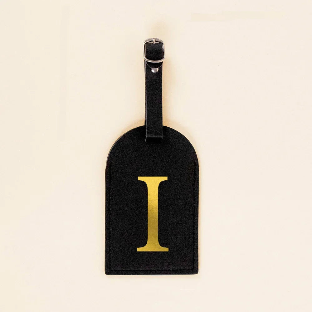 Personalized Initial Luggage Tag – Stylish Travel Accessory